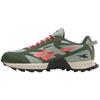 Abrasion Resistant Low Top Casual Trail Running Shoes Women's Green/Pink Sneakers 100209958