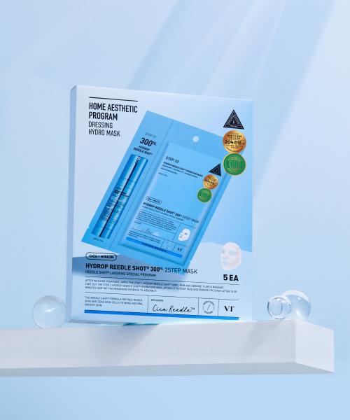 VT Cosmetics VT Hydrop Reedle Shot 300hl 2-Step Mask 5 Sheets NONE