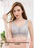 Ultra-Thin Adjustable Plus Size Full Coverage Wireless Push-Up Bra for Large Busts