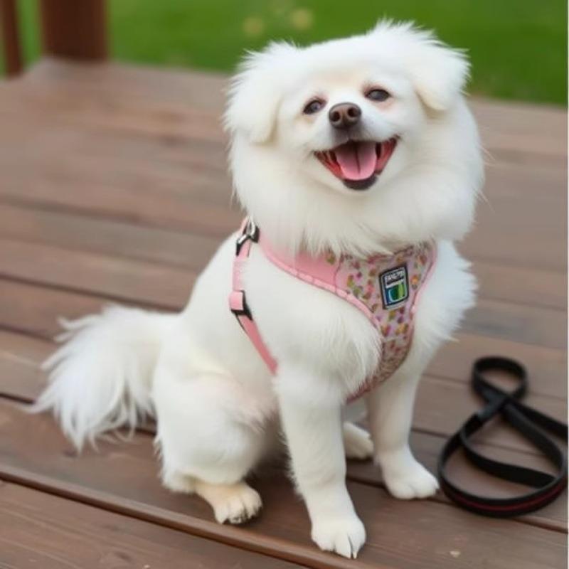Sicheres atmungsaktives Hundegeschirr und Leinen-Set für kleine bis mittelgroße Hunde, Katzen Geschirre Weste Welpen Brustgurt