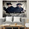 Sherlock Holmes Print Tapestry, Backdrop, Easy Setup, Ideal for Bedroom, Office & Living Room, with Aesthetic Wall Hanging Decor.