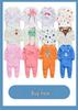 6-Piece Newborn Long-Sleeve Romper Set - 2025 Autumn Collection