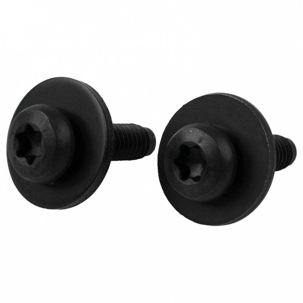 Headlight Bolt Screw 2Pcs Car Clips Fasteners Meatl