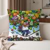 Game PPlants Vs ZZombies Strategy Pillow Case Suitable For Bedrooms Living Rooms Cars Home Decoration