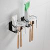 1 Pcs Toothbrush Toothbrush Holder Accessories Black