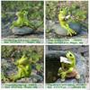 Crafts Statues  Small Frogs  Small Figurines  Multi-headed Miniature Landscape  Fairy Garden Decoration  Interior Decoration