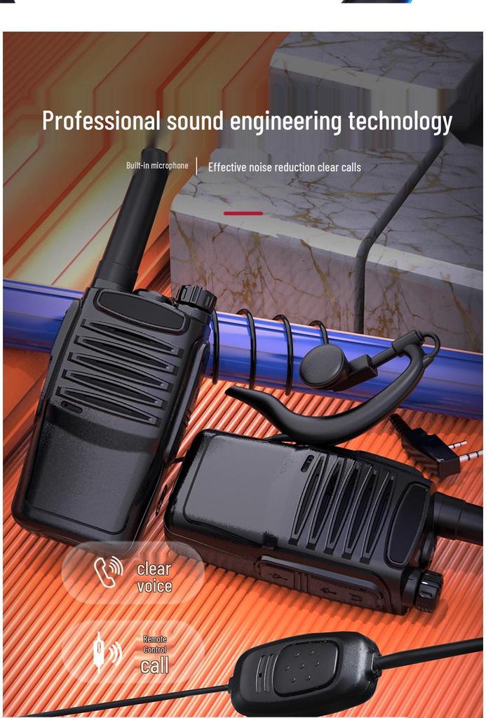 F8 Noise Cancelling Walkie Talkie Earpiece with Mic Compatible with Baofeng 888S UV-K5 K6 8800 8600