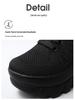 2024 Women's Trendy Mesh Breathable Height-Boosting Casual Shoes