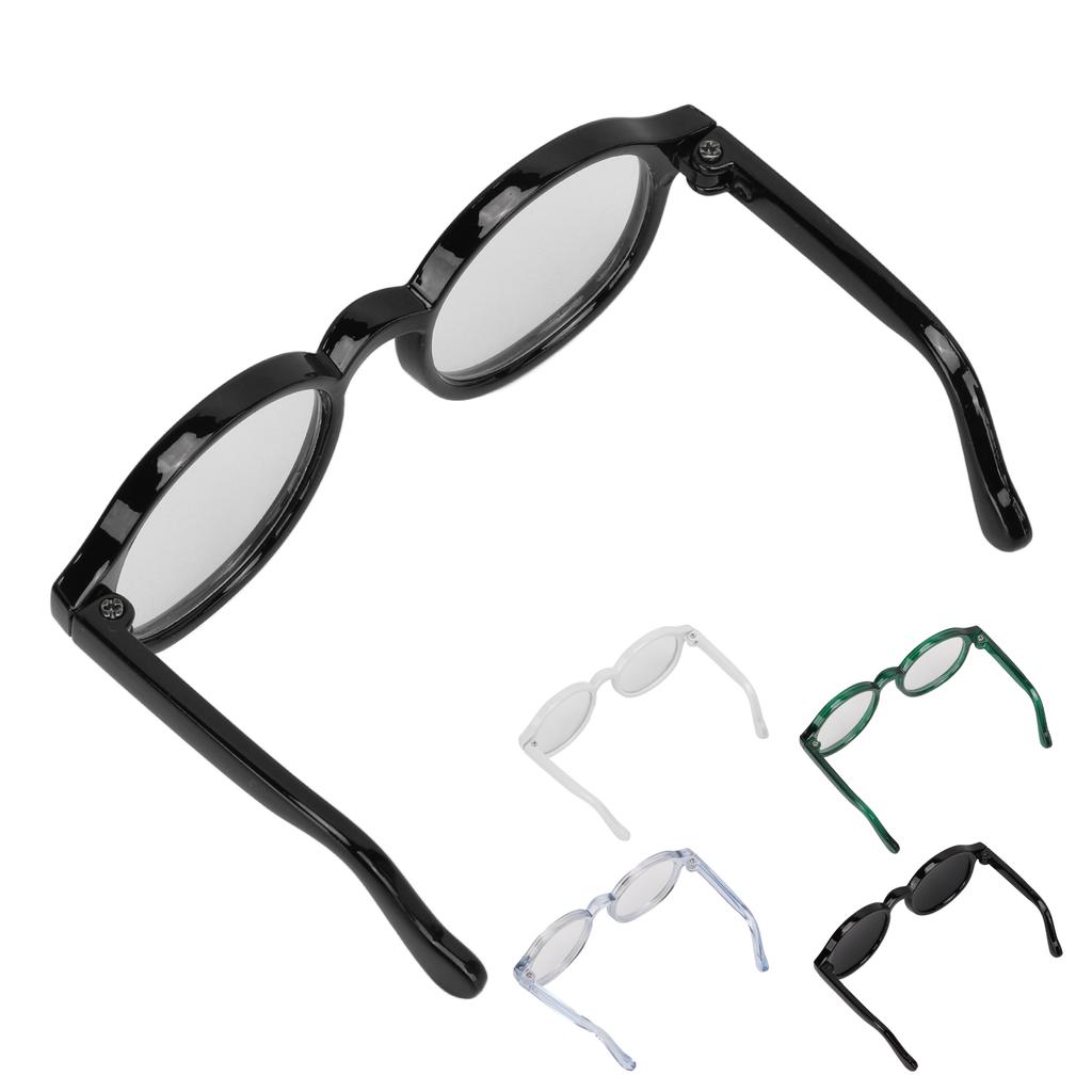Haustierbrille Kunststoff Transparent Stilvoll Lustig Niedlich Haustier-Sonnenbrille für Katzen und Hunde Halloween-Access
