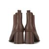 BARBARA Leather Basic 7cm Chelsea Ankle Boots Bbg866br