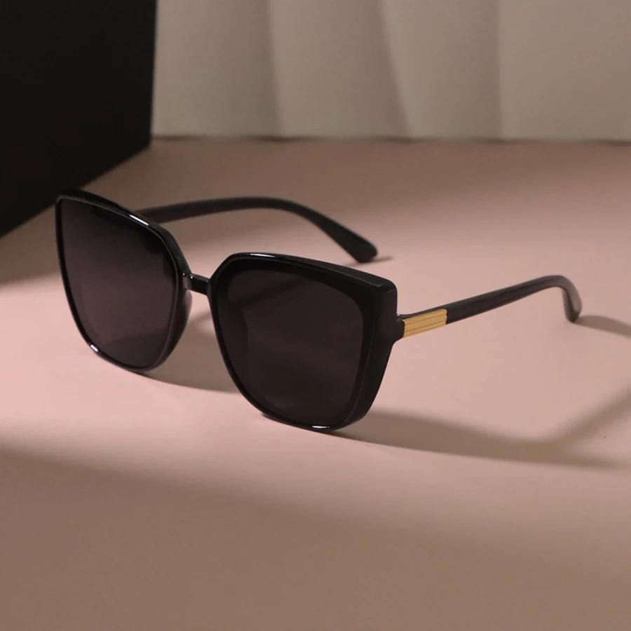 Rectangle Sunglasses Women Fashion Men Square Vintage Stylish Sun Glasses Oversized Ladies Mirror Outdoor Eyewear