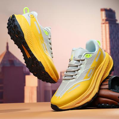 Men's Outdoor Casual Fashion Four Seasons Breathable Sneakers Light Soft-sole Speed Running Shoes Students Racing Sports Shoes