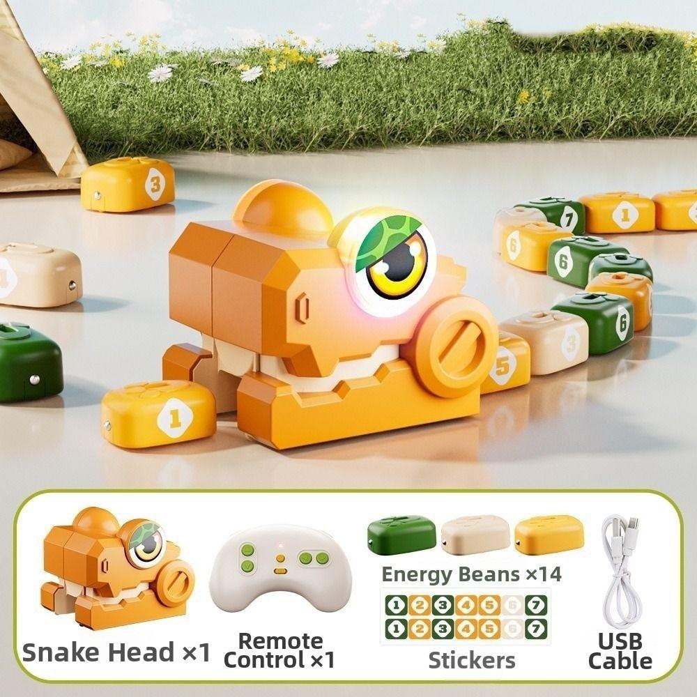 Interactive Battle Remote Control Car Magnetic Magnetic RC Car Greedy Snake Car  Boys Girl