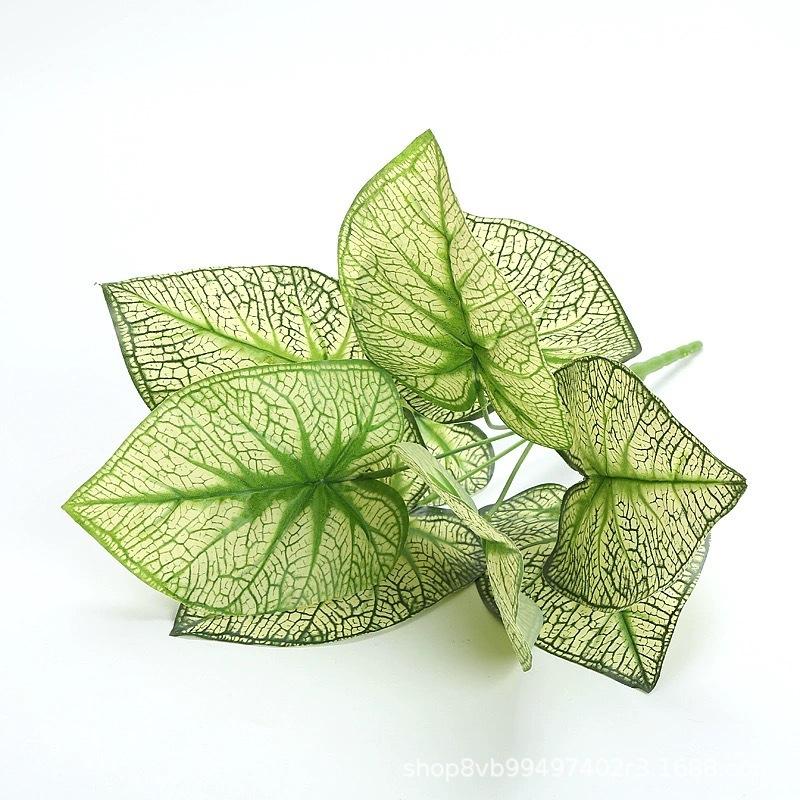 Simulation Plant Wall Green Plant Background Wall Flower Arrangement With Material Fake Flower Green Dill Living Room Small Potted Plant Decorative