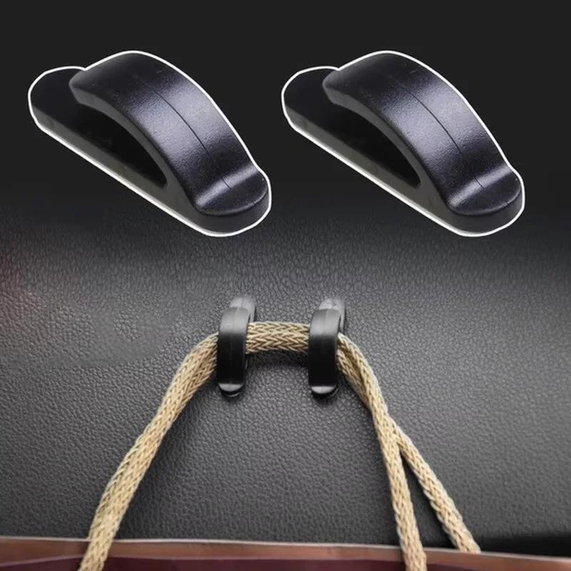Mini Strong Sticky Universal Vehicle Hooks Self Adhesive Auto Interior Organizer Holder for Home Bathroom Car Accessories