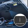Windshield Sun Shade Cover For Kia Forte -2025 - Sunshade Compatible With Kia Forte Foldable Front Window Sunshade Sun Visor Protector Block UV Rays