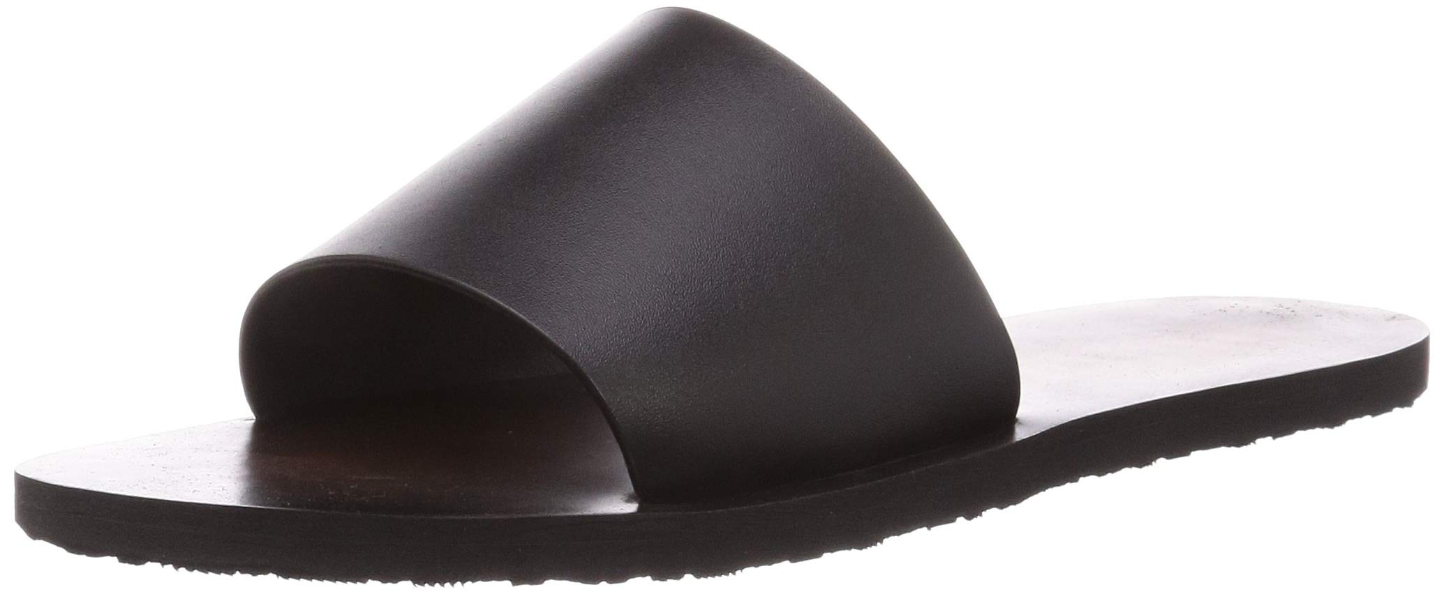 

Plus PU Leather Sandals 2366 Black L San-A One-Band Men s чёрный