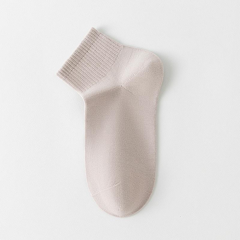 

Female Spring and Autumn Fashion New Cotton Shallow Mouth Socks 1 pair телесный