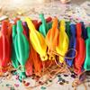 10/20/50 Stück Bunte Schlagballons, Robuste Schlagballons mit Gummibändern, Geburtstagsdekorationen, Mitgebsel für Partytüten