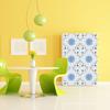 10Pcs Non‑Slip Waterproof Decorative Wallpaper Wall Floor Sticker Home Decoration 20x20cm