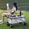 Jingzao 100L Camping Cart Aluminum Table Top