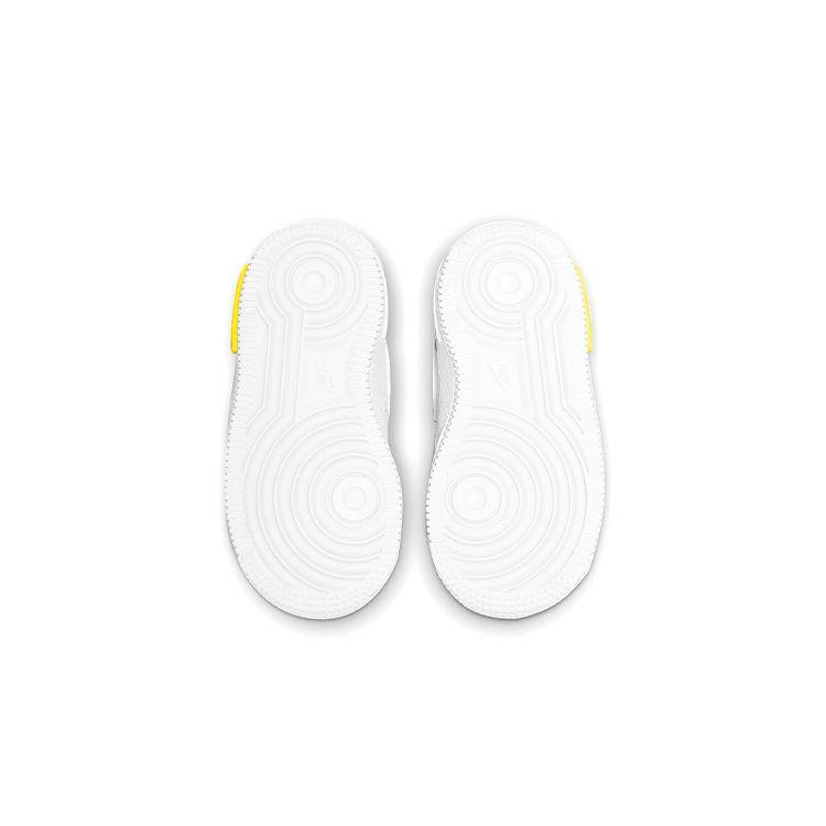 Nike Force 1 Fontanka TD Λευκό Opti Κίτρινο Παιδικά Αθλητικά Παπούτσια DO6147-100