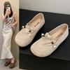 Autumn new retro with flat-soled single shoes women's Mori casual shallow mouth casual shoes women's shoes