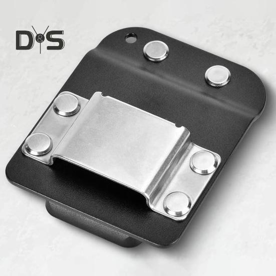 Elektrisk Borrmaskin Bältesklämma Multifunktionell Bärbar Universell Måttbandsficka Mätbandshållare Verktygsbältesögla för Hantverkare Snickare