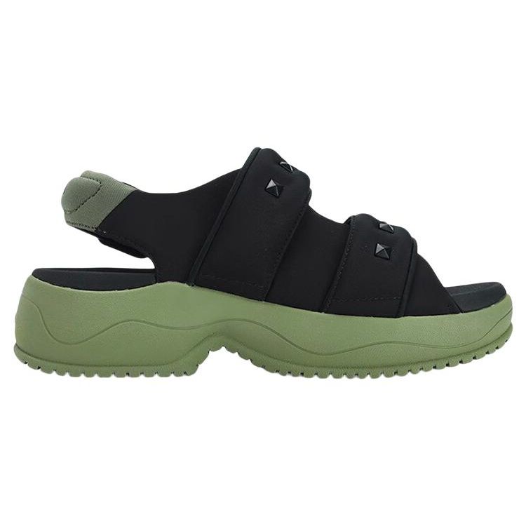 FILA Puff Non-Slip Wear-Resistant Rebound Sports Sandals Women sandals Olive F12W321401FBO