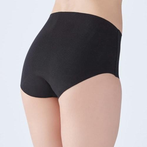 Gunze Inkontinenzhosen (Kompatibel mit Saugbinden, geringe Blutung) Selfair Damen Shorts, Grau Moch, Größe L