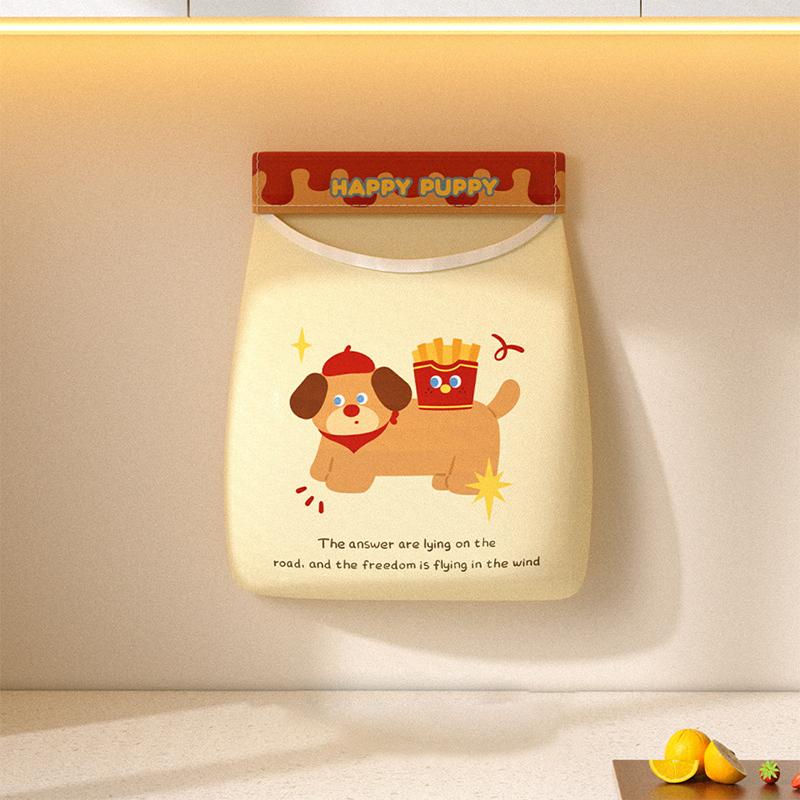 

Garbage Bag Storage Artifact Wall-mounted Kitchen Large-capacity Net Bag Convenient Bag Shopping Bag Bag Plastic Mesh Bag