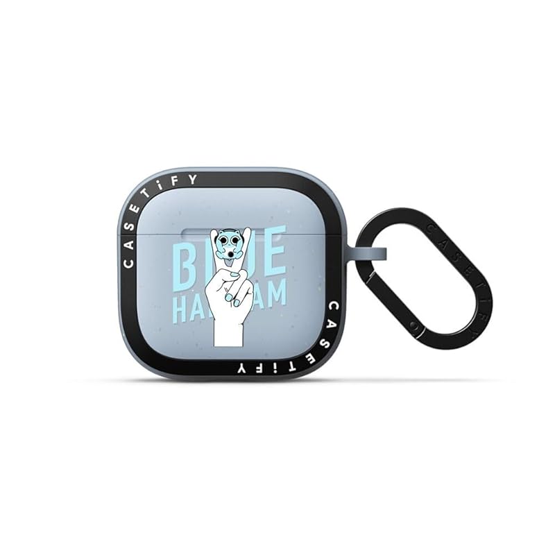 

CASETiFY bounce case AirPods 4 - PEACE sky blue