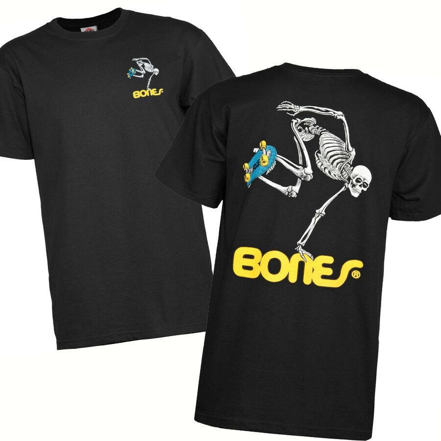

Футболка унисекс Bones Skateboard Skeleton Skate Powell Peralta Черный череп Og