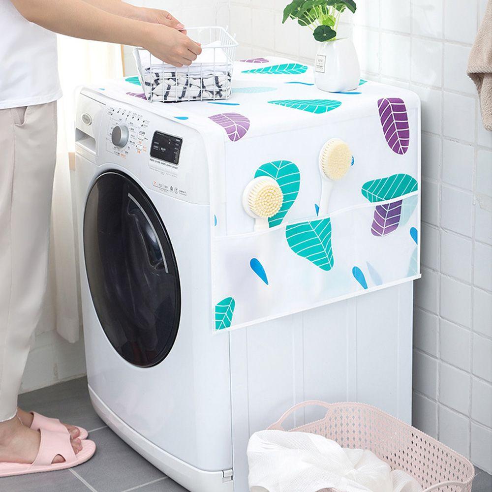 Oven Cover Tablecloth Peva Waterproof Refrigerator Dust Cover Freezer Storage Bags Anti-dust Cover