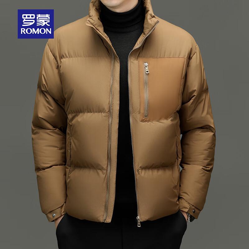 ROMON Men's Premium Casual Winter Puffer Jacket