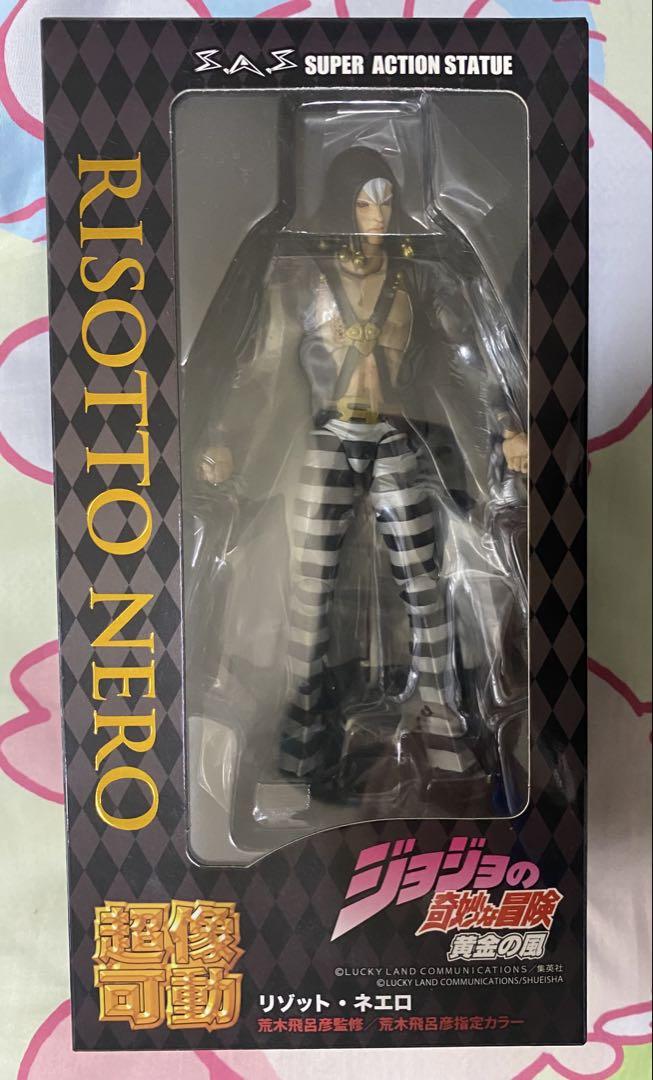 

[Б/У] JoJo s Bizarre Adventure Часть 5 Super Action Statue Рисотто Неро Фигурка с Ограниченным Бонусом