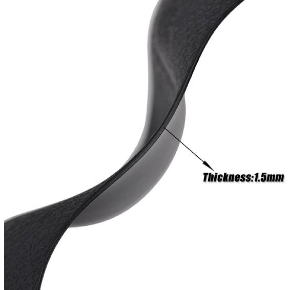 AUTOXBERT Silicone Steering Wheel Cover Breathable Non-Slip Car Steering Wheel Protector Car Accessory Decoration Universal Fits Most Cars, SUVs,