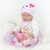 Gift 22" Reborn Baby Dolls Lifelike Newborn Silicone Vinyl Handmade Body Full