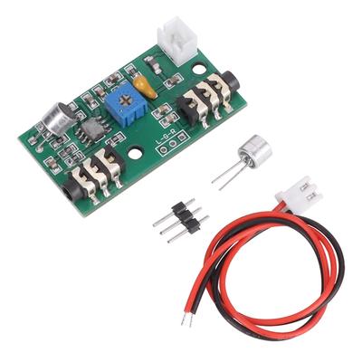 Microphone Board Amplifier Module Voice Audio Signal Amplification Adjustable Gain DC 2.610V