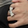 Three-dimensional Bow Tie Ring, Minimalist Style, Fashionable Personality, Simple and Versatile, Niche Design Bow Ring