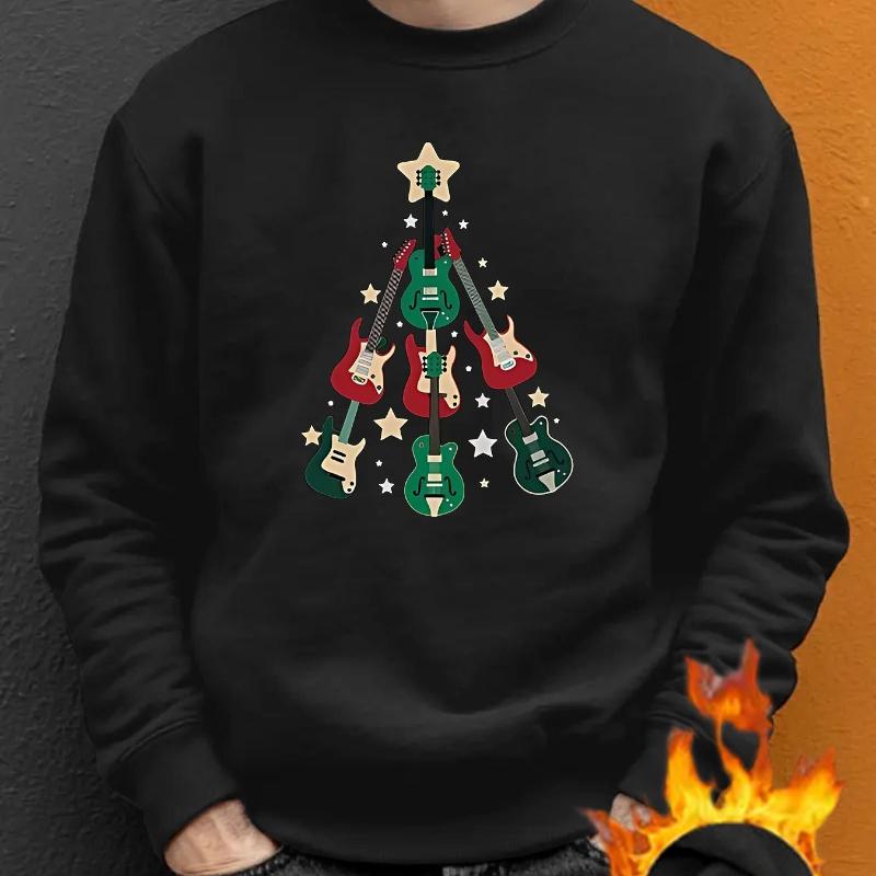 

Christmas Day Essential for Autumn Daily Wear: Men s Crew Neck Hoodie XXL чёрный