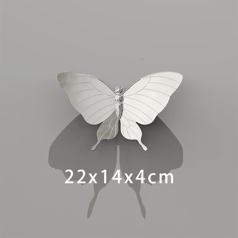Creative Butterfly Wall Decor 3D Butterfly Sofa Tv Background Wall Decoration Wedding Party Living Room Decoration Pendant Craft