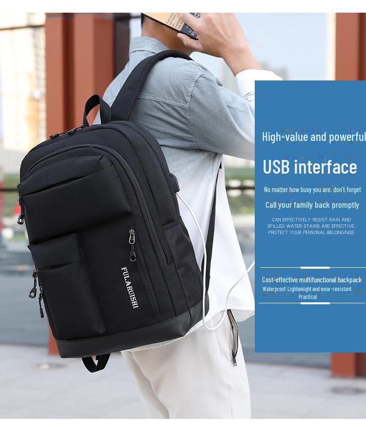 Wodoodporny plecak unisex high-end - Casualowy, podróżny, szkolny, dojeżdżający do pracy, biznesowy