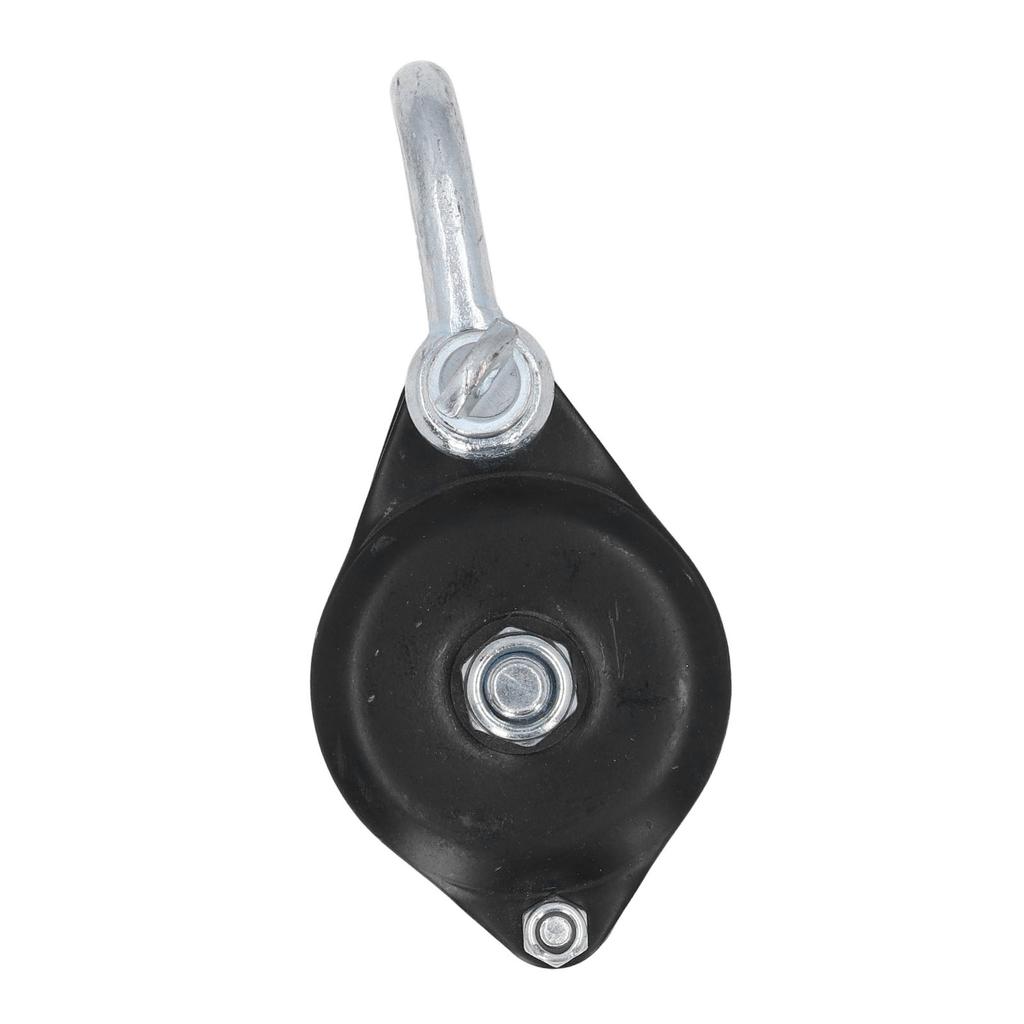 Swivel Shackle Pulley Alloy Steel 0.3T Bearing Hook Pulley for Electrical Construction Machine Installation