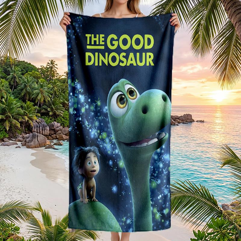 Good Dinosaur Fashion Beach Towel: Ideal for Summer Adventures Soft, absorbent and quick drying suitable for swimming and bathing