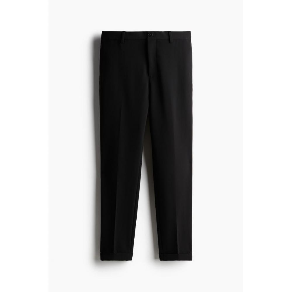 

Брюки HM slim fit Tailored черного цвета