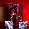 Beautiful Crystal Swans Symbol of Love Gift for Wife Girlfriend for Birthday Wedding Anniversary Valentine's Day with Decorative Case