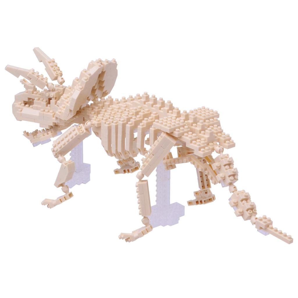 Kawada Nanoblock Triceratops Skeleton Model NBM-017