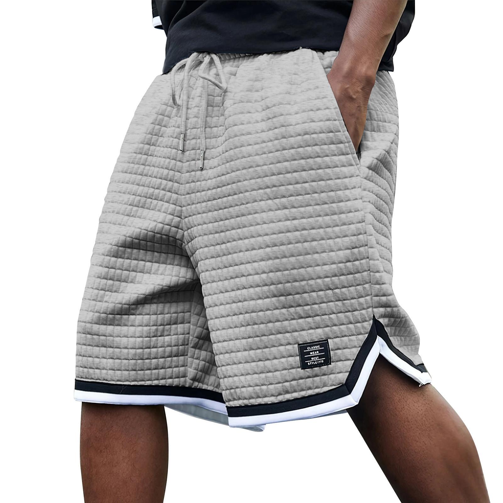 

Men s Solid Color Loose Breathable Shorts Men s Casual Sports Shorts XXL