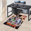 1pc Hunter x Hunter Anime Character Office Chair Mat - Anti-Slip Carpet for Desk, Anime Themed Decor, Gift Idea for Fans.U029